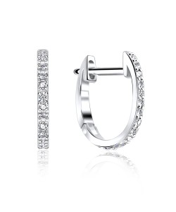 Silver Huggies Earring HO-1602